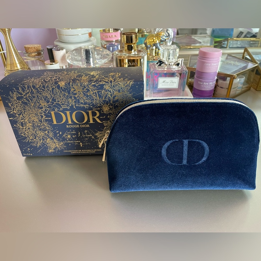 Dior cosmetic bag